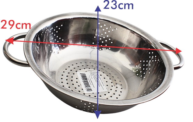 ESCORREDOR INOX 24CM